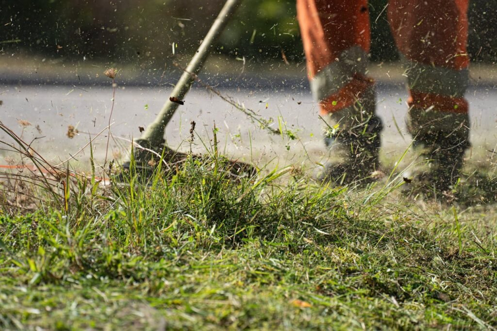 lawn-mowing